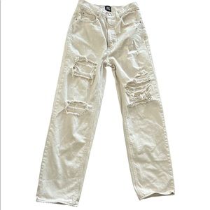 Beige high rise baggy BDG jeans. 27